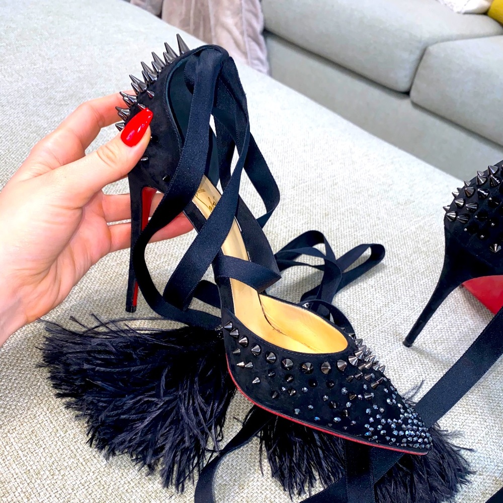 Christian Louboutin black shoes